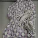 Full Weighted Heating Pad for Neck and Shoulders, Pasonio Large Electric Heated Wrap for Cramps and Pain Relief - 2.4lb Hot Heat Pad with Moist & Dry Heat Therapy Options, Washable- (18"x22") - PYQ03