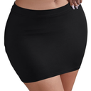 Verdusa Mini Skirts for Women Skorts Sexy Club Date Night Micro Pencil Skirt Streetwear, M