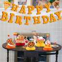 Pizza Party Decorations Pizza Game Birthday Party Decor Supplies Includes Happy Birthday Banner Military Hanging Swirls Camoflage Honeycomb Centerpiece