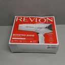 REVLON Infrared Hair Dryer with Diffuser & Concentrator - Ionic Ceramic Blow Dryer for Frizz Control, Shine, Soft Hair & Moisture Protection - 1875W Professional Salon-Quality (White) (Full Size)