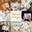 2 x Personalized Leather Bookmarks, Fun & Cute Book Accessories for Reading Lovers, Unbreakable Page Markers for Women Men Girls Boys Student Teacher Kids Retirement Birthday Gifts (Butterfly)