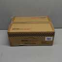 Caromop 10-Layer Waterproof Car Cover All Weather Protection (Snow, Rain, Sun) with Secure Fit Straps and Easy On/Off Zipper-Size S4 (See Size-Chart) (Reflective)