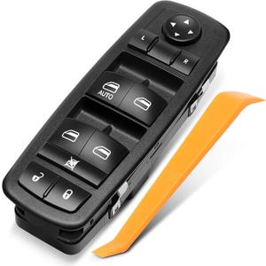 YHTAUTO Master Power Window Switch Driver Side Replacement for 2009-2010 Dodge Journey, 2008-2011 Nitro, 2008-2012 Jeep Liberty, 13+8 Pins, One Auto Up and Down Window Control Switch