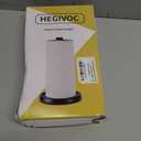 Countertop Paper Towel Holder, Premium Stainless Steel Kitchen Roll Holder with Double Ratchet Mechanism - Decorative for Kitchen, Bathroom, Farmhouse (Matte Black)