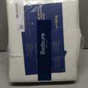 Bedsure 100% Washed Cotton Duvet Cover King Size - Natural White Minimalist Bedding Set Linen Like - PureWoven Plain Simple & Soft Comforter Cover for All Seasons (Natural White, King, 104"x90")