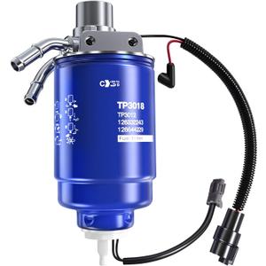 Fuel Filter TP3018 with Head Assembly 12642623 Fuel Filter for Duramax 6.6L Diesel Compatible with Chevy Silverado 2500 HD 2005-2012,for Silverado 3500 2005-2006,for Sierra 3500 HD 2007-2012