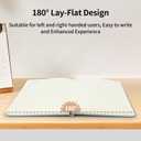 LBWCER Journal for Women,Cheerleader Gift,Notebooks for Work,200 Pages, A5 Hardcover Leather Journals for Writing,School,Travel,Business,Work,Home (CHEER Sky blue)