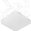 FG701S Bathroom Exhaust Fan Upgrade Replacement Grille Cover (L x W x H: 13.25 x 13.25 x 1.30 inches)  Compatible With Broan-NuTone Small/Medium/Large Size Square Exhaust Fan FG701, Dust-Resistant