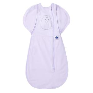 Nested Bean Air 6-in-1 Adaptable Baby Sleep Sack - Unweighted - Comfort & Safety for Natural Sleep, Preferred Arm Position Reduces Startle Reflex, Better for Baby, SM (13-18.5 lbs.) Lavender