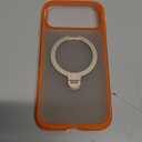 TORRAS Ostand Q3 Air for iPhone 17 Pro Max Case with 360 Magnetic Stand, Fit for MagSafe, Mil-Grade Drop Tested, Camera Control Button, Shockproof Phone Case for iPhone 17 Pro Max 6.9", Horizon Orange