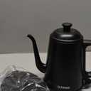 Gooseneck Electric Kettle, 1L Water Boiler, Pour Over Coffee & Tea, 1000W Fast Heating, Stainless Steel, Auto Shut-Off & Boil-Dry Protection, BPA-Free (Black)