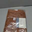 Jean Pierre New York 100% Chenille Cotton Skid Resistant Plush Bath Mat - 17"x24" Bathroom Rug - Burnt Orange