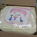 4 Pack Ivory Round Tablecloth 60 inch Stretch Spandex Fitted Table Cloth 5FT Round Banquet Tablecloths Wrinkle Free Table Cover Stitch Circle Tablecloth with Ruffle Skirt for Party Wedding Birthday