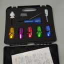 Wire Stripper for Drill - 2025 Upgraded Electric Wire Stripping and Twisting Tool for AWG 14-12-10-8-6, Wire Stripper Tool for Power Drill, Nut Twister Stripping and Connector Kit (8PCS) (Extra Large, Black)