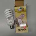 LUCKY HERP UVA UVB Reptile Light 10.0, Desert UVB 150 Compact Fluorescent Lamp, UVB Light for Reptiles 23W, UVA UVB Reptile Light Bulb, UVB Bulb for Reptiles Bearded Dragons Lizards Tortoises Snakes