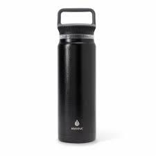 Manna™ Everett™ Stainless Steel Water Bottle - Black, 32 oz