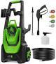 Pressure Washer, 5000PSI 3.2 GPM Power Washer with 35FT Power Cord 20FT Hose Electric Pressure Washers 4 Tips 500ML Foam Canno for Car, Patio