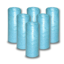 Shredded Memory Foam for Bean Bag Filler Pouf Filling Prefect Refill Material for Bean Bag Chair Pillow Stuffing for Stuffed Animals Ottoman Couch Cushion Dog Bed (Blue, 30 Pound (Pack of 6))