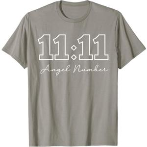 Angel Number 11:11 Numerology Spirituality T-Shirt, S