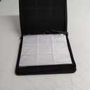 GERMUN Toploader Binder, Holds 324 Toploaders, 9 Pocket Top Loader Binders with Sleeves for 3 x 4'' Toploaders, Double-Sided Pocket Top Loader Storage Binder, Trading Card Binder - Diamond Black