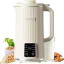8 in 1 Automatic Nut Milk Maker, 40oz Plant Based Milk Machine for Homemade Almond, Oat, Coconut, Soy Milk & Non-Dairy Beverages with Delay Start/Self-Cleaning/Boil Water/Juice, Cream