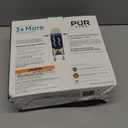 PUR Plus 7-Cup Water Filter Pitcher for Fridge, Cleaner, Great-tasting Water, Dishwasher Safe, Powerful Filtration, Change Light Indicator, LockFit Cap Design, White