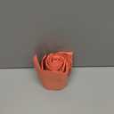 MIULEE Pack of 2 Decorative Outdoor Waterproof Pillow Covers Square Garden Cushion Sham Throw Pillowcase Summer Shell for Patio Tent Couch 20x20 Inch Coral Red