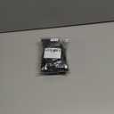 2 x 100pcs Nylon Universal Cable Tie Buckle Black Cable Zip Ties Rivet Self Locking Fastening Zip Strap Plastic Automotive Clips for Bumper, Fenders (100)