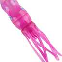 Electric Octopus Bath Toy, Swimming Octopus Pool Toy Simulated Octopus Tub Toy Electric Octopus Bathtub Toy with Lights (Red)