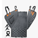 URPOWER Dog Seat Cover, 100% Waterproof Hammock 600D Heavy Duty Scratch Proof Nonslip Durable Soft Pet Back Seat Covers for Cars Trucks and SUVs