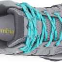Columbia womens Granite Trail Mid Waterproof (10.5, Titanium Grey Steel/Bright Aqua)