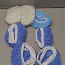 20 Pieces Car Orbital Buffer Polisher Pad Bonnet Microfiber Max Bonnet Polishing Buffing Pad Cover(5-6 Inches)