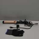 1 1/2 inch Extra Long Barrel Curling Iron, 1.5 Inch Large Barrel for Long Hair Ceramic Tourmaline