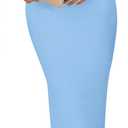 BTFBM Formal Wedding Guest Dresses for Women Summer Fall 2025 Sleeveless Ruched Bodycon Mesh Elegant Maxi Cocktail Dress (Large, Light Blue)