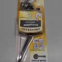 Korky Strong Arm Metal Toilet Handle and Lever - Universal to Fit Front, Angled, Side, Left, and Right Mount Toilets - Brushed Nickel, Simple Style, 6074BP