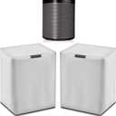 Pair (2) White Heavy Duty Outdoor Sonos Speaker Covers - Dust, Water & UV Protection for Sonos Speakers - Fits Wall Mounted