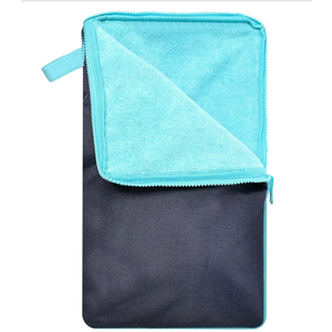 Wet Bag, Wet Dry Bag, Wet bag for swimsuit,Travel, Beach, Pool, Diapers, Dirty Yoga Gym Clothes, Waterproof Embedded Towel Wet Bag(Fleece)-Leakproof Wet Clothes Bag, Beach Travel Essentials