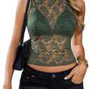 Avidlove Bralettes for Women Lace Camisole Y2k Crop Tops Going Out Tank Tops XXL