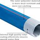 Pool Backwash Hose 2.5" × 65 ft Heavy Duty Flexible PVC Discharge Hose