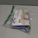 OCONDA 20 Pcs Chair Leg Floor Protectors for Hardwood Floors, Black Rubber Furniture Sliders with Felt, Silicone Furniture Leg Caps Covers (Fit Square Diameter:1-1/16" to 1-7/16")