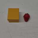 YU FENG Hinged Trinket Box For Girls, Handmade Red Strawberry Trinket Boxes Decorated for Women (Red Strawberry)