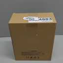 GenSwin Rechargeable LED Flameless Flickering Glass Candles with Remote Timer, Battery Operated Pillar Candles Long Lasting Grey Real Wax USB (D 3”×H 4”5”6”)