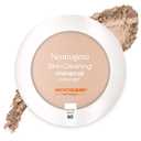Neutrogena SkinClearing Mineral Acne-Concealing Pressed Powder Compact, Shine-Free & Oil-Absorbing Makeup with Salicylic Acid to Cover, Treat & Prevent Breakouts, Natural Beige 60,.38 oz (Pack of 2)