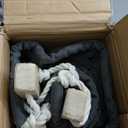 SUNCREAT Portable Tree Hammock with Hardwood Spreader Bar, Extra Large Soft Pillow, Heavy Duty 2 Person Hammock for Indoor, Outdoor, Gray (Grey)