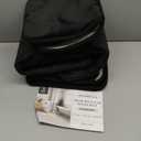 Black Bathroom Rug Set Memory Foam Bath Mats 3 Piece with Toilet Mats, Soft & Supportive, Shock Absorbing, Water Absorbent, Non-Slip Bath Rugs, Machine Washable, Area Rug, Home Decor Accessories (16 x 24 / 20 x 32 / 20 x 20 U)