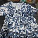 OFEEFAN Summer Dresses for Women Flowy Casual A-Line Midi Dress Beach Vacation Sundresses with Pockets, Size 2XL