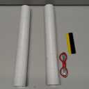 Self Adhesive Laminating Roll 12” x 15ft - 3 MIL Multipurpose Clear Laminate Vinyl Roll for Stickers, Pack of 2