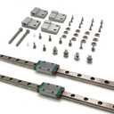 3D Printer Y-Axis Linear Guide Upgrade Kit, Mgn9 Linear Guide for Ender 3, Ender 3 Pro, Ender 3 V2, Ender 3 S1(Including Guide Rails) (3D Printer Y-Axis Linear Guide Upgrade Kit)