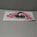 20Pcs Halloween Garage Decoration Magnet Stickers Black Pink Bat Refrigerator Decals Magnet Stickers for Party Home Door Dishwasher Decor