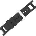 28mm Watch Band Compatible with Invicta, Soft Silicone Rubber Replacement Wrist Strap for Invicta Subaqua Noma III Watch Straps